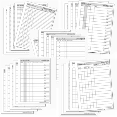 Record List Sheets